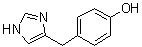 CAS # 911701-06-9, 4-[(1H-Imidazol-4-yl)methyl]phenol
