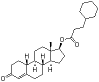 CAS # 912-57-2, 17beta-Hydroxyestr-4-en-3-one 17-(3-cyclohexylpropionate)