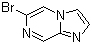 structure of CAS# 912773-24-1, 6-Bromoimidazo[1,2-a]pyrazine