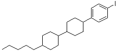 CAS # 912852-58-5, 1-Iodo-4-(4'-pentyl[1,1'-bicyclohexyl]-4-yl)benzene