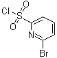 6-溴-2-吡啶磺酰氯分子结构 (CAS 912934-77-1)