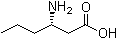 structure of CAS# 91298-66-7, (S)-3-Aminohexanoic acid