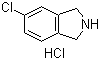 5-氯-2,3-二氢-1H-异吲哚盐酸盐分子结构 (CAS 912999-79-2)