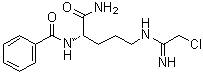 CAS 登录号：913723-61-2, N-alpha-苯甲酰基-N5-(2-氯-1-亚氨基乙基)-1-鸟氨酰胺