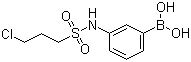 CAS # 913835-50-4, 3-[[(3-Chloropropyl)sulfonyl]amino]phenylboronic acid, B-[3-[[(3-Chloropropyl)sulfonyl]amino]phenyl]boronic acid
