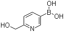 6-(羟甲基)吡啶-3-硼酸分子结构 (CAS 913835-98-0)