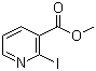 2-碘烟酸甲酯分子结构 (CAS 913836-18-7)