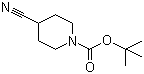 structure of CAS# 91419-52-2, N-Boc-4-氰基哌啶