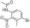 structure of CAS# 914223-24-8, N-(4-溴-5-甲基-6-硝基苯基)乙酰胺