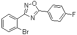 CAS 登录号：914242-45-8, 3-(2-溴苯基)-5-(4-氟苯基)-1,2,4-恶二唑
