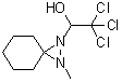 CAS # 91425-61-5, 2-Methyl-alpha-(trichloromethyl)-1,2-diazaspiro[2.5]octane-1-methanol, NSC 528248