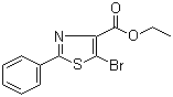 5-溴-2-苯基噻唑-4-甲酸乙酯分子结构 (CAS 914347-21-0)