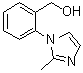 2-(2-甲基-1H-咪唑-1-基)苯甲醇分子结构 (CAS 914349-47-6)