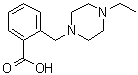 structure of CAS# 914349-54-5, 2-[(4-乙基-1-哌嗪基)甲基]苯甲酸