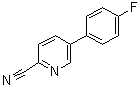 CAS 登录号：914349-75-0, 5-(4-氟苯基)-2-吡啶甲腈