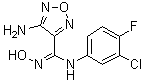 CAS # 914471-09-3, 4-Amino-N-(3-chloro-4-fluorophenyl)-N'-hydroxy-1,2,5-oxadiazole-3-carboximidamide
