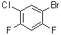 1-溴-5-氯-2,4-二氟苯分子结构 (CAS 914636-89-8)