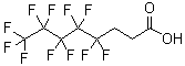 structure of CAS# 914637-49-3, 4,4,5,5,6,6,7,7,8,8,8-十一氟辛酸