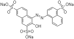 structure of CAS# 915-67-3, Acid Red 27
