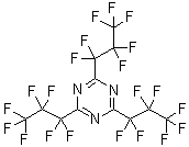 structure of CAS# 915-76-4, 2,4,6-三(七氟丙基)均三嗪