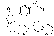 NVP-BEZ 235分子结构 (CAS 915019-65-7)