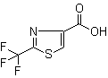 structure of CAS# 915030-08-9, 2-(Trifluoromethyl)thiazole-4-carboxylic acid