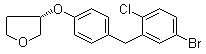 CAS 登录号：915095-89-5, (3S)-3-[4-[(5-溴-2-氯苯基)甲基]苯氧基]四氢呋喃