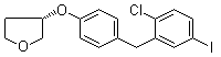 CAS # 915095-94-2, (3S)-3-[4-[(2-Chloro-5-iodophenyl)methyl]phenoxy]tetrahydro-furan