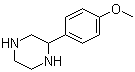 CAS # 91517-26-9, 2-(4-Methoxyphenyl)piperazine