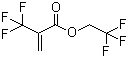 2-三氟甲基-2-丙烯酸 2,2,2-三氟乙酯分子结构 (CAS 91520-39-7)