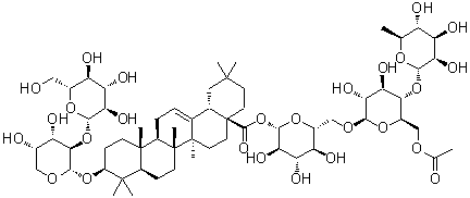 无梗五加甙 B分子结构 (CAS 915792-03-9)