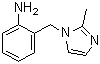 CAS # 915922-95-1, 2-[(2-Methyl-1H-imidazol-1-yl)methyl]benzenamine