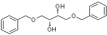 (+)-1,4-二-O-苄基-D-苏糖醇分子结构 (CAS 91604-41-0)