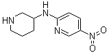 CAS # 916791-13-4, 5-Nitro-N-3-piperidinyl-2-pyridinamine