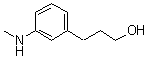 3-(甲基氨基)苯丙醇分子结构 (CAS 916791-60-1)