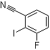 3-氟-2-碘苯甲腈分子结构 (CAS 916792-62-6)