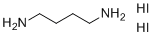 1,4-二氨基丁烷二氢碘酸盐分子结构 (CAS 916849-52-0)