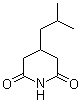 4-异丁基哌啶-2,6-二酮分子结构 (CAS 916982-10-0)