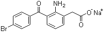 溴芬酸钠分子结构 (CAS 91714-93-1)