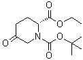 (2R)-5-氧代-1,2-哌啶二甲酸 1-叔丁基 2-乙基酯分子结构 (CAS 917344-15-1)