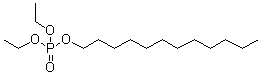CAS # 91776-68-0, Phosphoric acid dodecyl diethyl ester, Dodecyl diethyl phosphate, NSC 191790