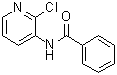 N-(2-氯-3-吡啶基)苯甲酰胺分子结构 (CAS 91813-32-0)