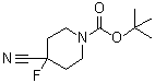 CAS 登录号：918431-93-3, 4-氰基-4-氟-1-哌啶羧酸叔丁酯