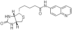 structure of CAS# 91853-89-3, 生物素基-6-氨基喹啉