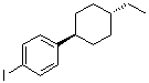 1-(反式-4-乙基环己基)-4-碘苯分子结构 (CAS 918826-32-1)