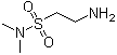2-氨基-N,N-二甲基乙基磺酰胺分子结构 (CAS 91893-70-8)