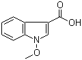 structure of CAS# 91913-76-7, 1-甲氧基吲哚-3-羧酸