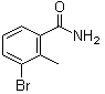 3-溴-2-甲基苯甲酰胺分子结构 (CAS 919363-09-0)