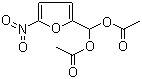 CAS # 92-55-7, 5-Nitro-2-furaldehyde diacetate, 5-Nitrofurfurylidene diacetate, (Acetyloxy)(5-nitro-2-furyl)methyl acetate