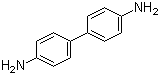 Benzidine molecular structure (CAS 92-87-5)